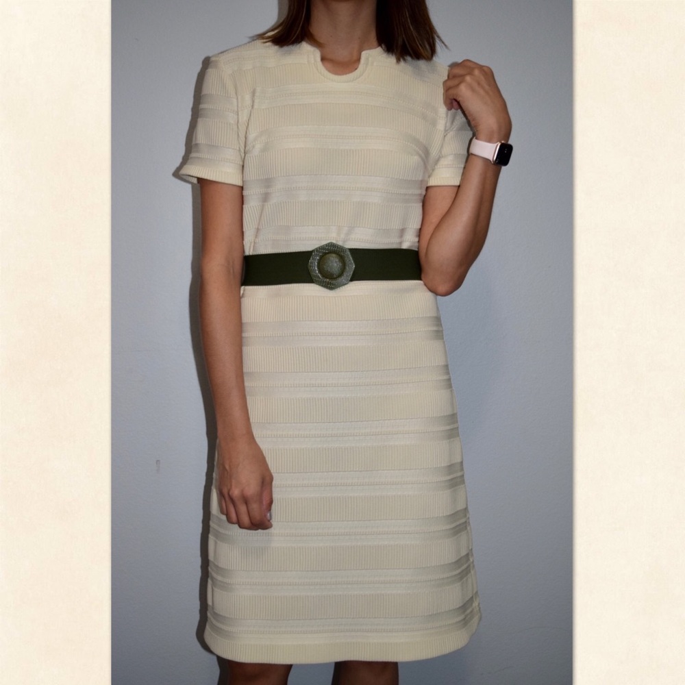 60’s striped shift dress